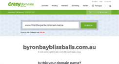 Desktop Screenshot of byronbayblissballs.com.au
